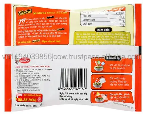 Vietnamese Whosale Mikochi instant noodles THAI HOT POT with chicken 84 gr