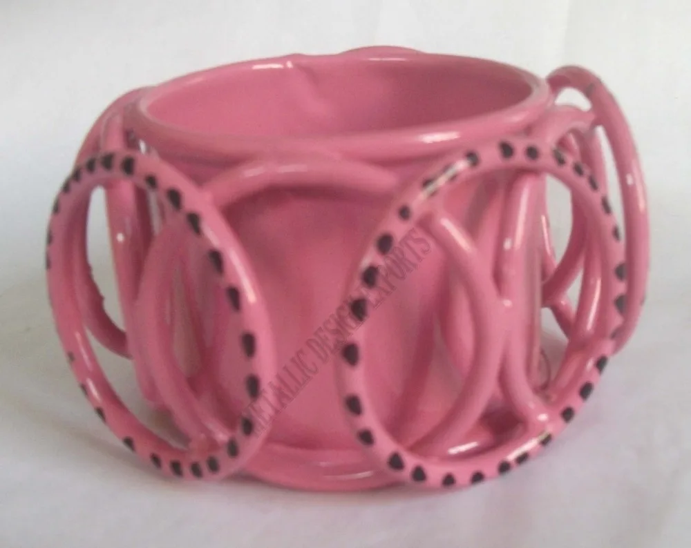 Crystal Iron Napkin Rings Holder Wedding Party Table Setting Decor with Pearls Beaded Metal Square Napkins Rings for Kitchen Use