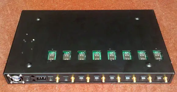 
8 CHANNELS GSM GATEWAY WITH IMEI CHANGED 