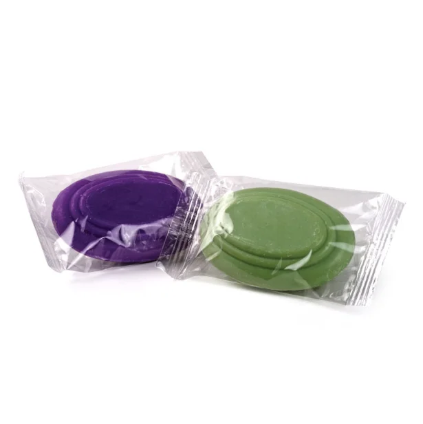 
Ellipse Bathing Soap Bar in Flowpack with Customized Logo 