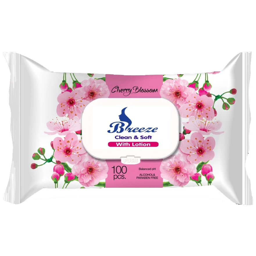 
Wet Wipes 100 Pcs. Cherry Blossom 