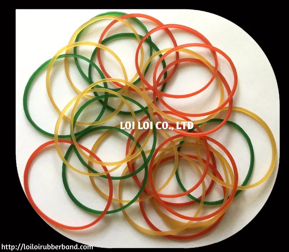 Vietnamese supplier Cheap price durable rubber band - Colorful power rubber band elegant soft popular yellow rubber bands strong