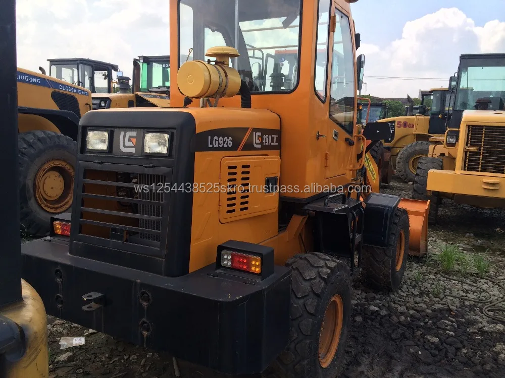 Almost New Used Liugong 926 Wheel Loaders for sale/used small loaders in Shanghai China