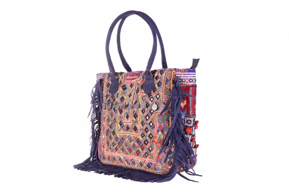 Indian Banjara Gypsy Handbag Women Shoulder Sling Bags Genuine Embroidered Bags