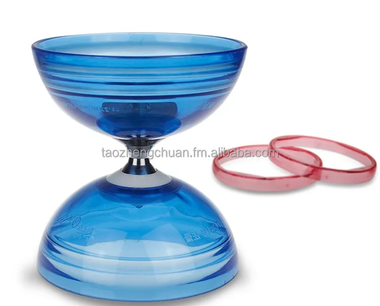 Блестящий китайский тройной осевой подшипник Yoyo diabolo * Бесплатные палочки и веревки Профессиональный