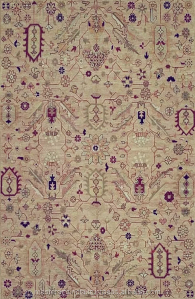 Шерстяной напольный ковер современный шерстяной Шелковый гостиничный ручной работы индийский прямые цены на заводе