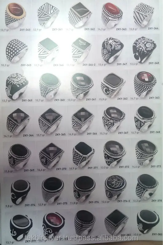 Silver 925 Man Rings Collection 2014