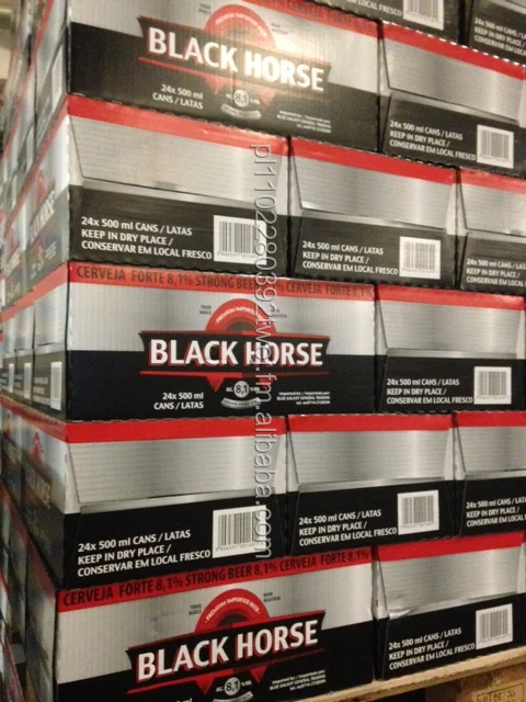 Beer premium BEER BLACK HORSE STRONG 8,1%alc