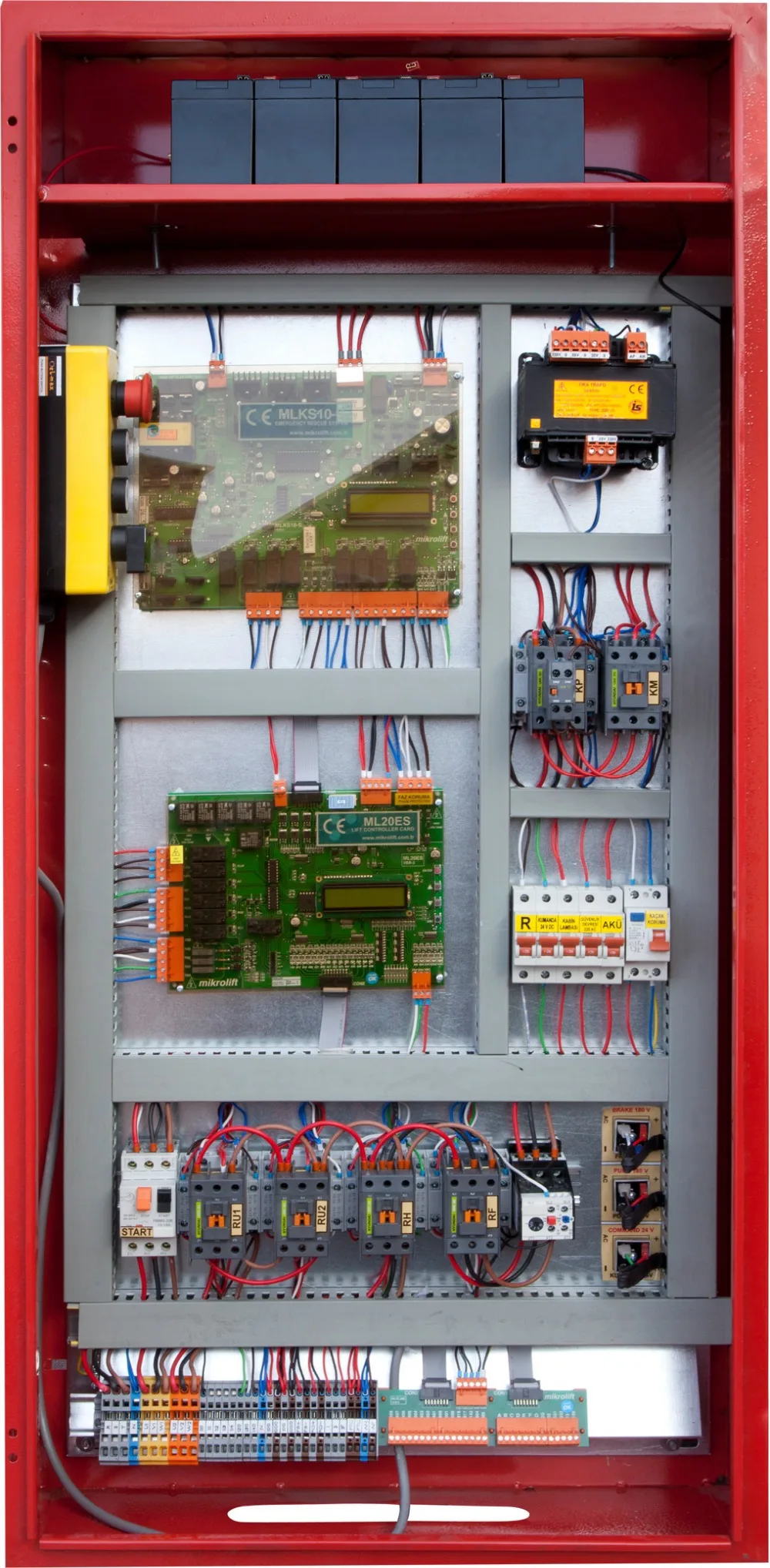 ELEVATOR CONTROL PANEL AND CARDS