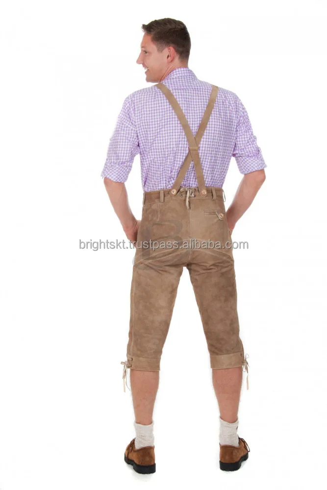 
2021 Men Stylish Bavarian Oktoberfest Trachten Lederhosen (Bavaria Clothing) 
