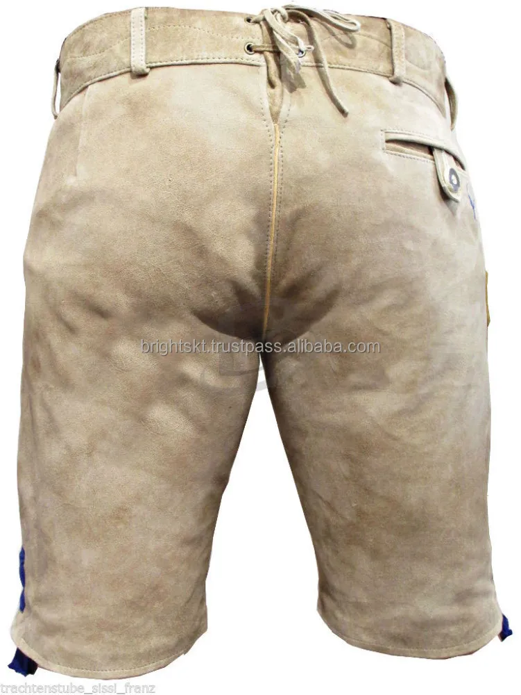 
German Lederhosen Trachten Lederhosen Bavarian traditional short pant (German Lederhosen Tracht) 