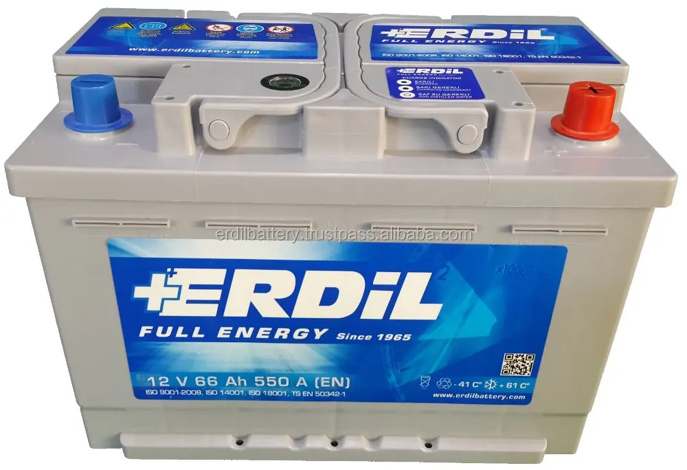 
66 Ah DIN Standard High Quality Car Battery 