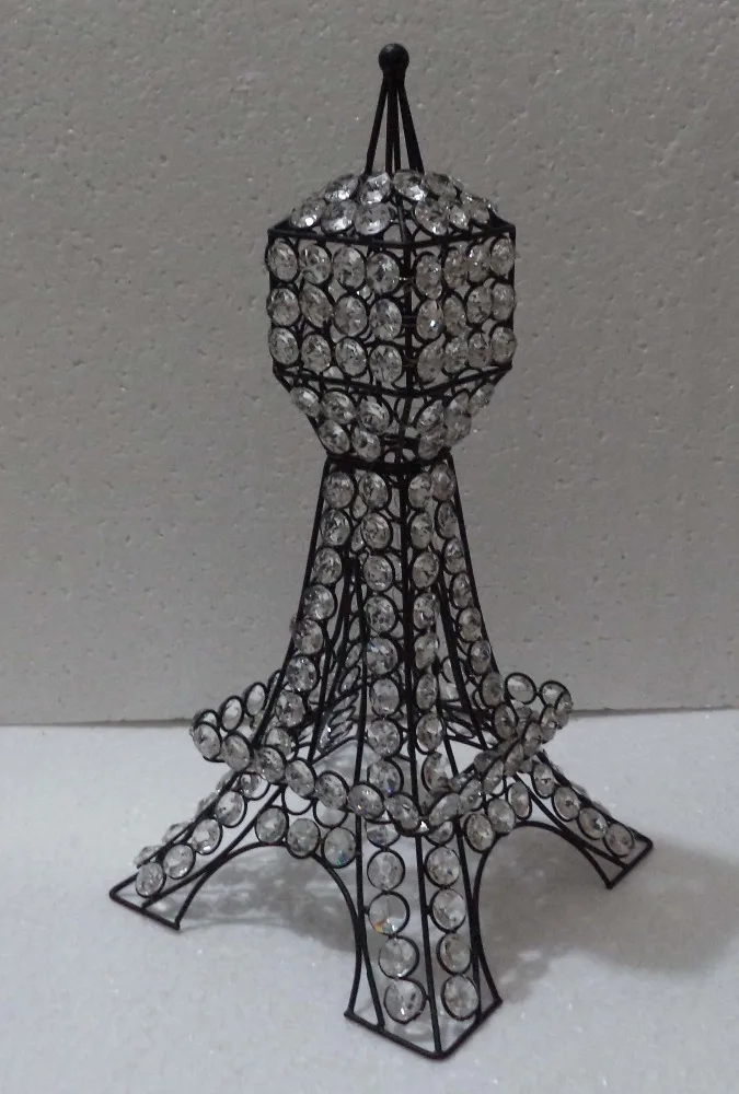 Luxury Antique Crystal Decorative Flower Vase Metal Home Decor Item for Room Gifts Ins Other Decorative Items