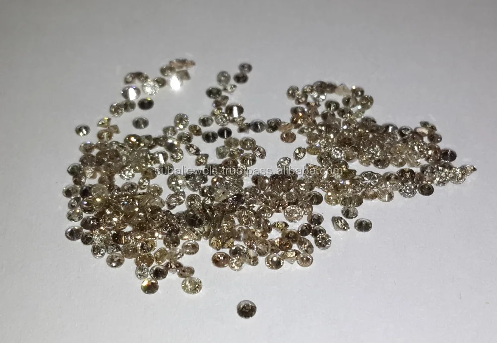 0.7-1mm SI-I Clarity K-L Color Natural Loose Brilliant Cut Diamond Non-treated Nonheated for Setting