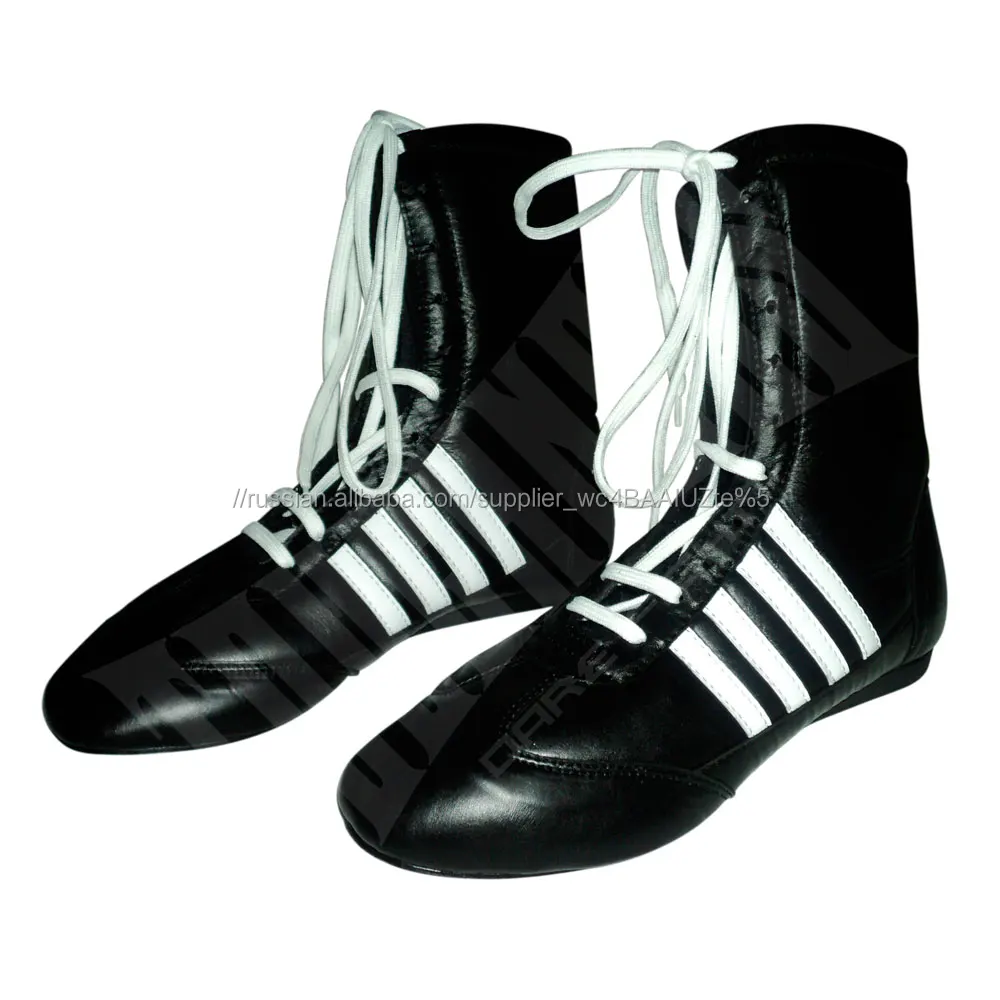 Бокс Обувь - Полный Долго Боксерские Ботинки - Высокие Верхние Обувь Бокса