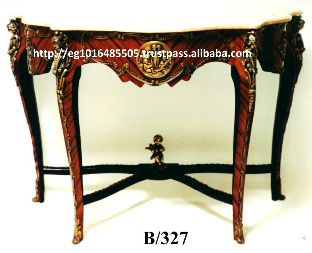 
carved console table 