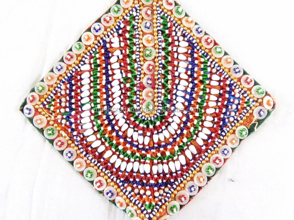 Kutchi Tribe Banjara- Vintage Tribal Patch-Kutch Mirror Patch