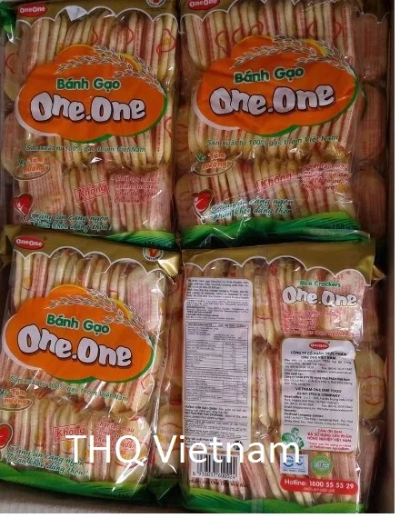 One One Rice Cracker/ OEM rice cracker from Vietnam