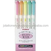 Various and Popular highlighit ballpoint pen eraser with various use made in Japan