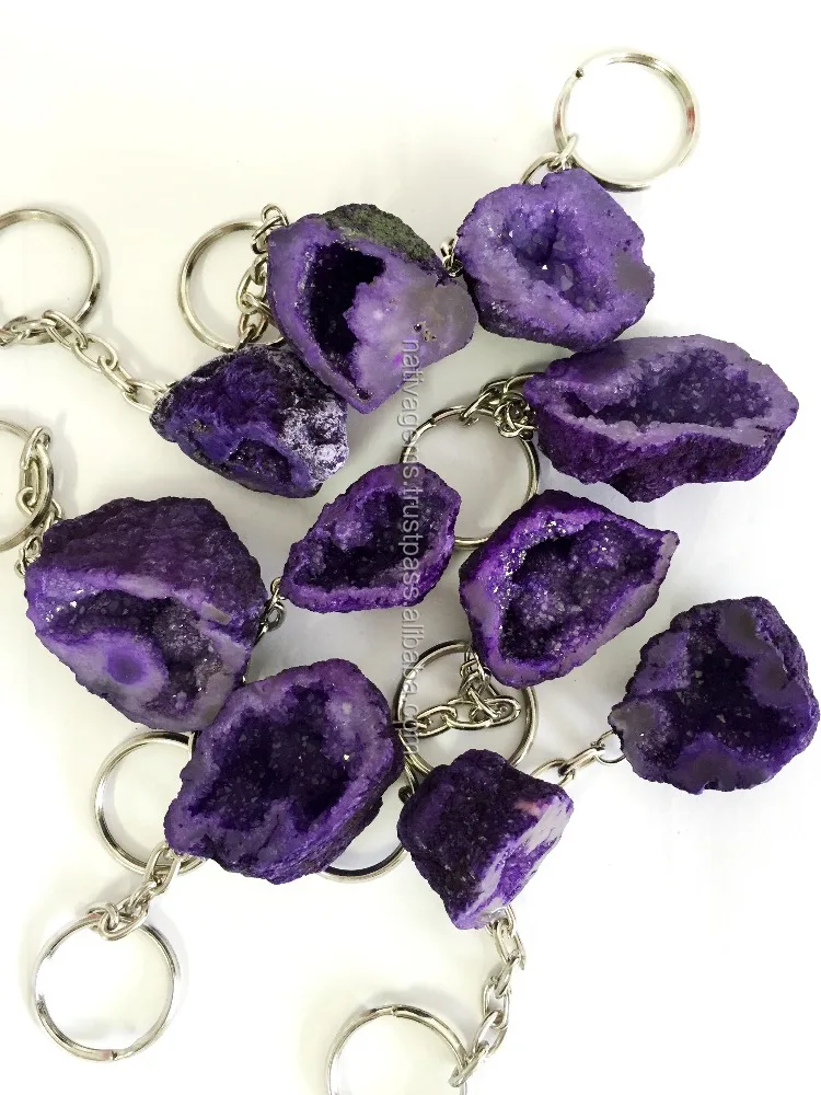 BRAZILIAN STONE KEYCHAINS