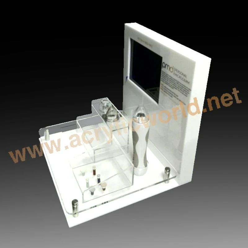 Factory Acrylic lcd display stand/LCD TV display shelf