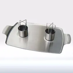 Manlaw BBQ Beer Can Chicken Roaster / Holder Charcoal Other Accessories Stainless Steel Metal,stainless Steel