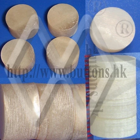 Nacre Grinded White mop shell buttons blanks grinded white mother of pearl