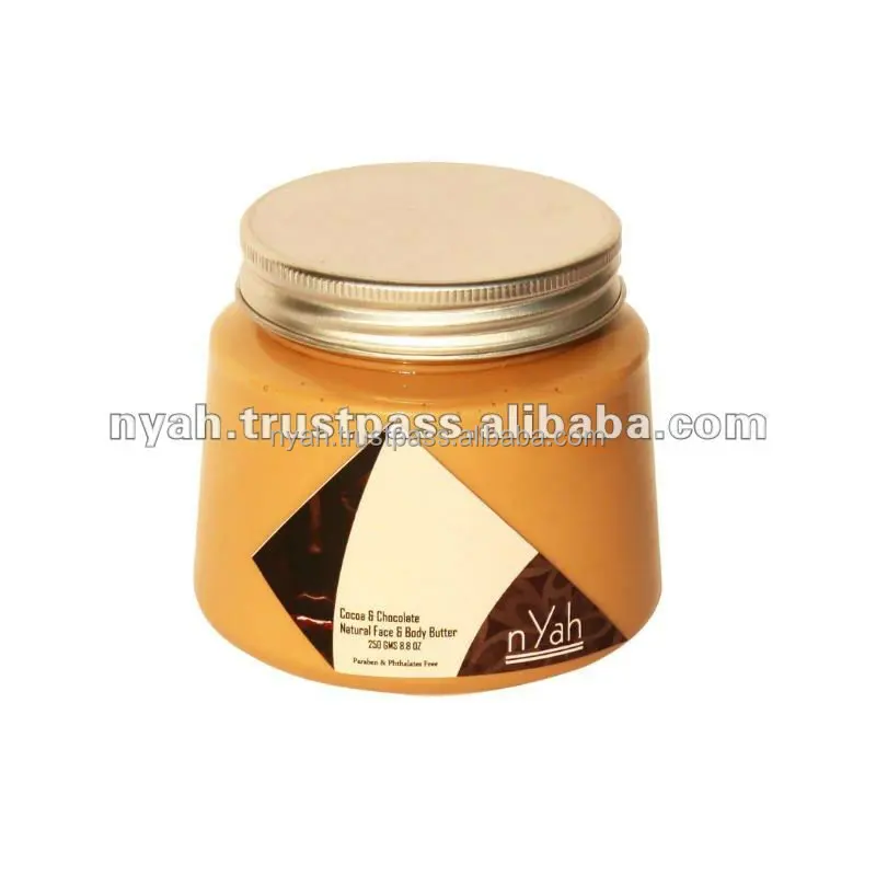 Natural Moisturizing Body Butter Cosmetic Container 100g Frosted Clear Pet Plastic Cream Jar