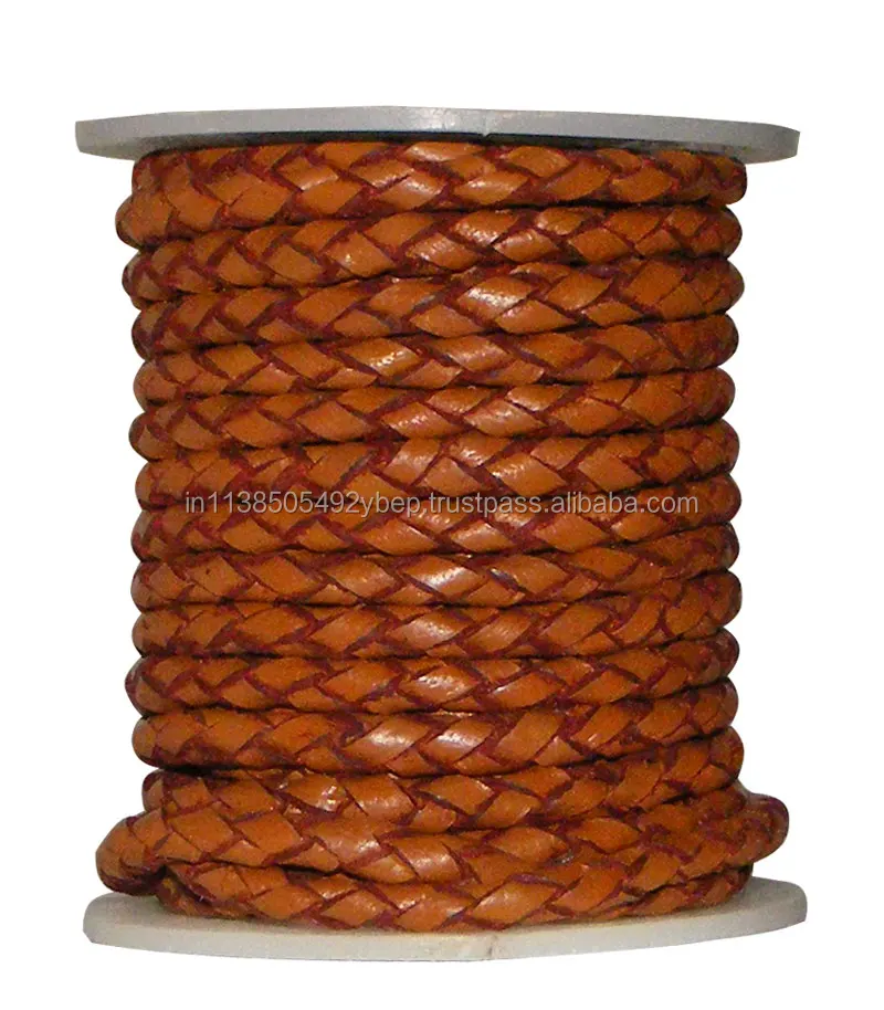 
Jewellery making Braided Leather Cords 
