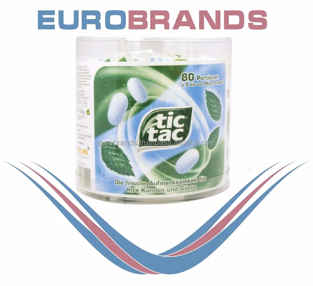 
Tic Tac Fresh Mints 8 x 80 x 2,5g 