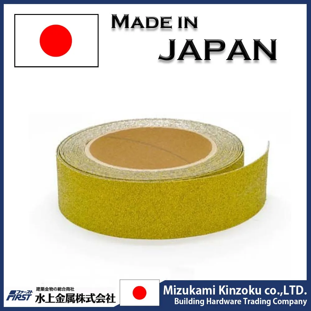 Anti slip adhesive tape for stairs preventing injury made in Japan