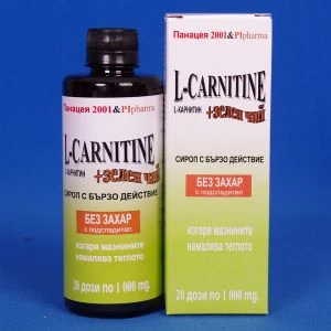 
 L-CARNITINE с экстрактом зеленого чая  