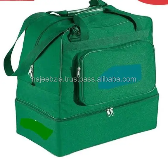 Soccer Sports bags with shoe compartment with team logo name and numbers