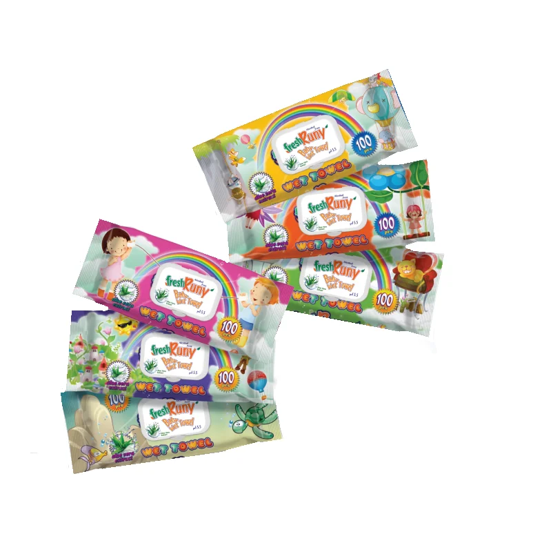 Fresh Runny Wet Wipes