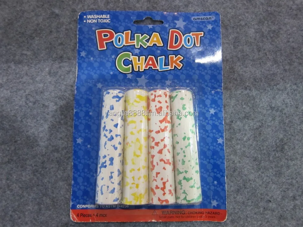 rainbow marble dot chalk