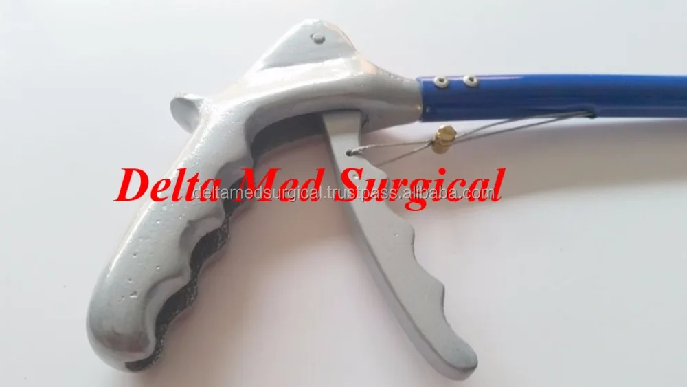 Professional Snake Catcher Stick - Blue and silver From Delta Med Surgical