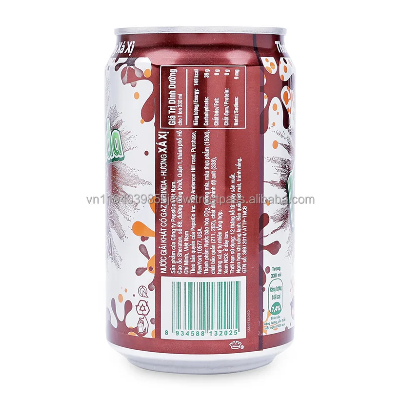 Mirinda безалкогольные напитки оптом банка 330 мл Sarsi аромат