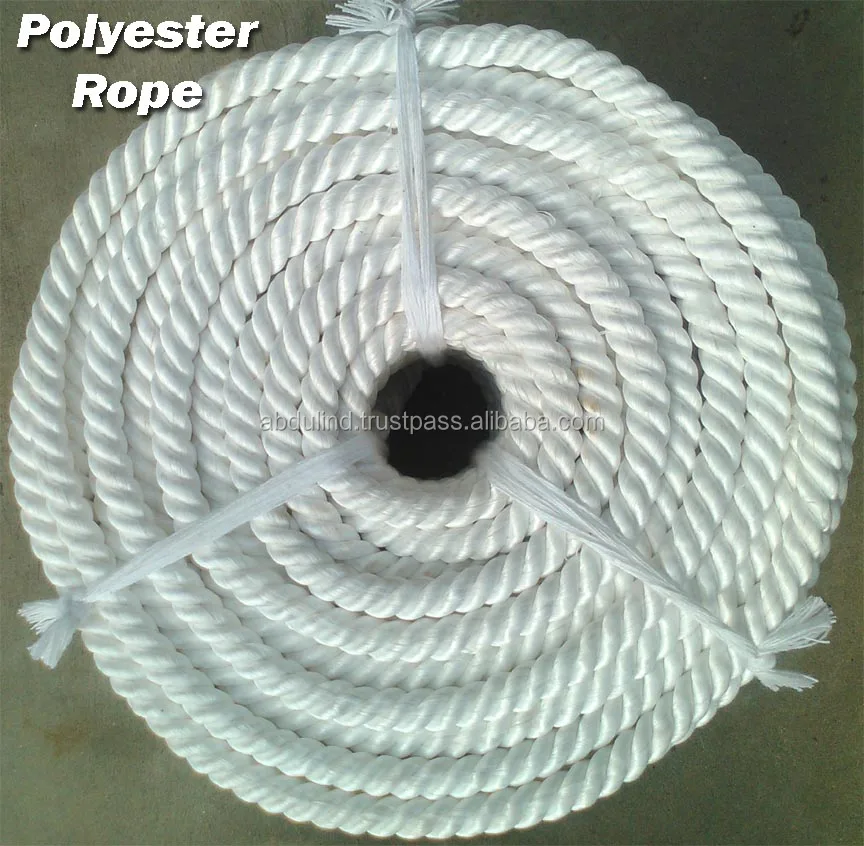 POLYESTER TWISTED ROPE -- Polyester Rope (UTILITY ROPE)