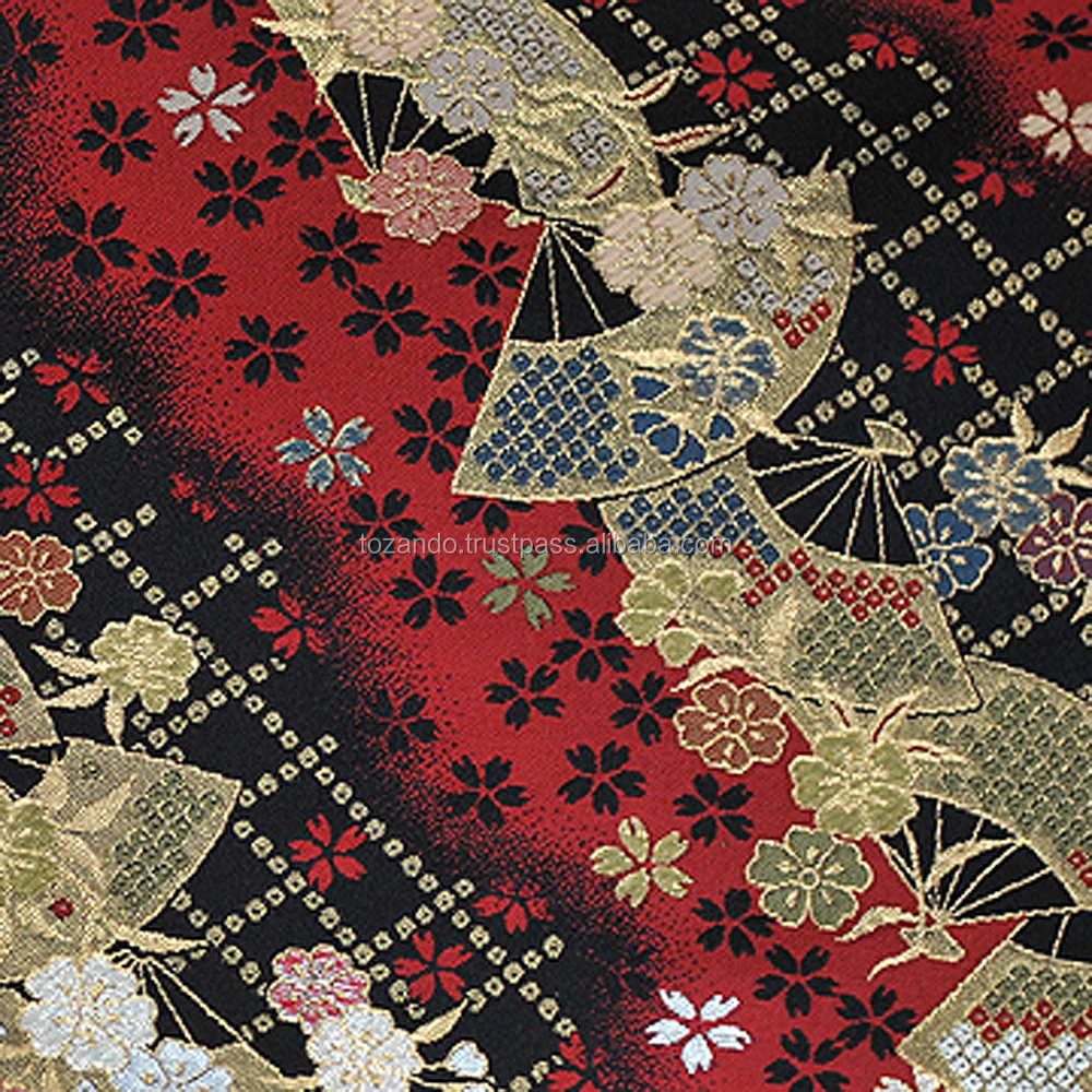 Оригинальная классическая плитка кимоно для рукоделия также доступна ткань из парчового шелка сделано в Японии