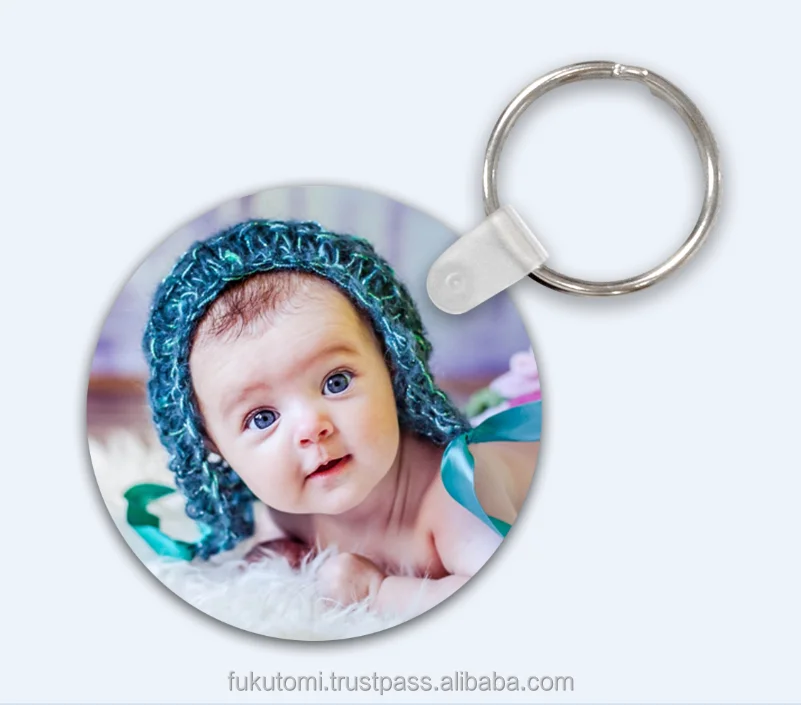 Изготовленный на заказ брелок из сублимационной твердой доски MDF в форме сердца