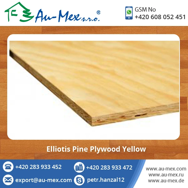 Elliotis Modern Design Yellow Pine Veneer Plywood Painted Surface boards