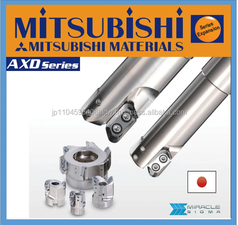 Easy to operate and Reliable insert cutting tool Mitsubishi milling for aluminium and titanium