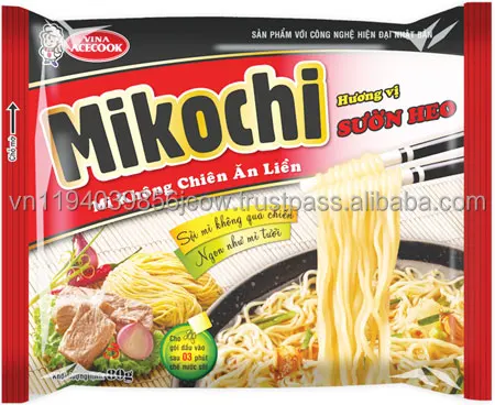 
Vietnamese Whosale Mikochi instant noodles Pork ribs 80 gr 