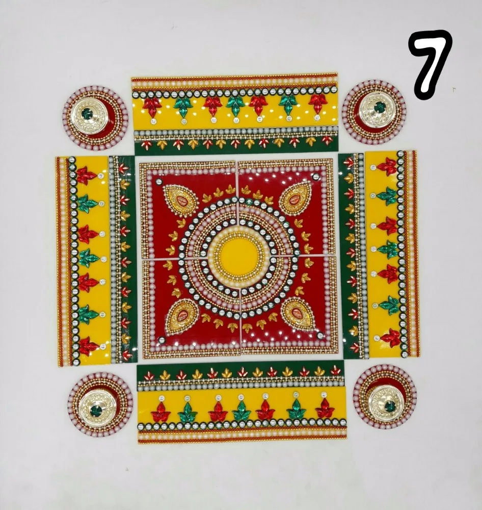 
acrylic rangoli manufacturers India 
