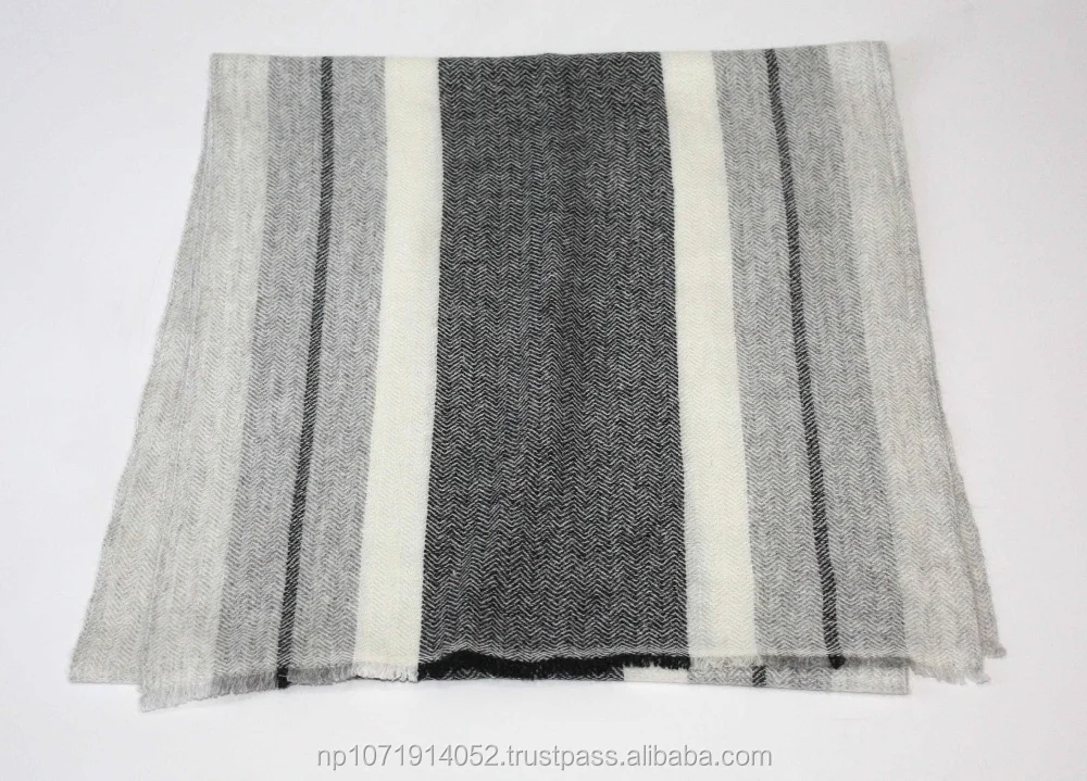 Unisex Small-Sized Cashmere Muffler Pure Wool Silk Chiffon Poncho Hijab for Winter Spring New Design for Summer
