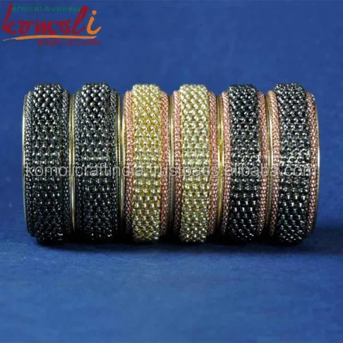 Модные ювелирные изделия ручной работы из Индии латунный браслет