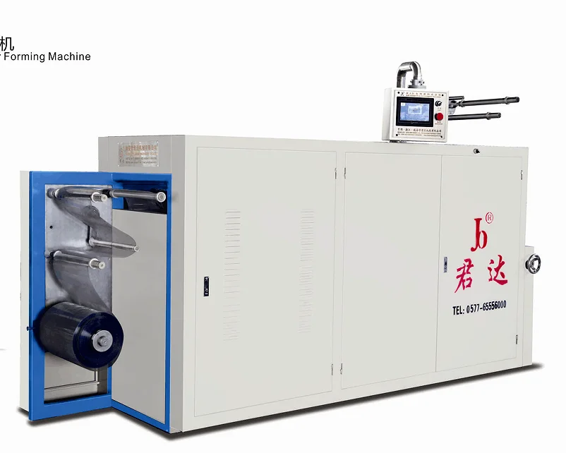 Small semi automatic plastic vacuum forming machine for blister tray