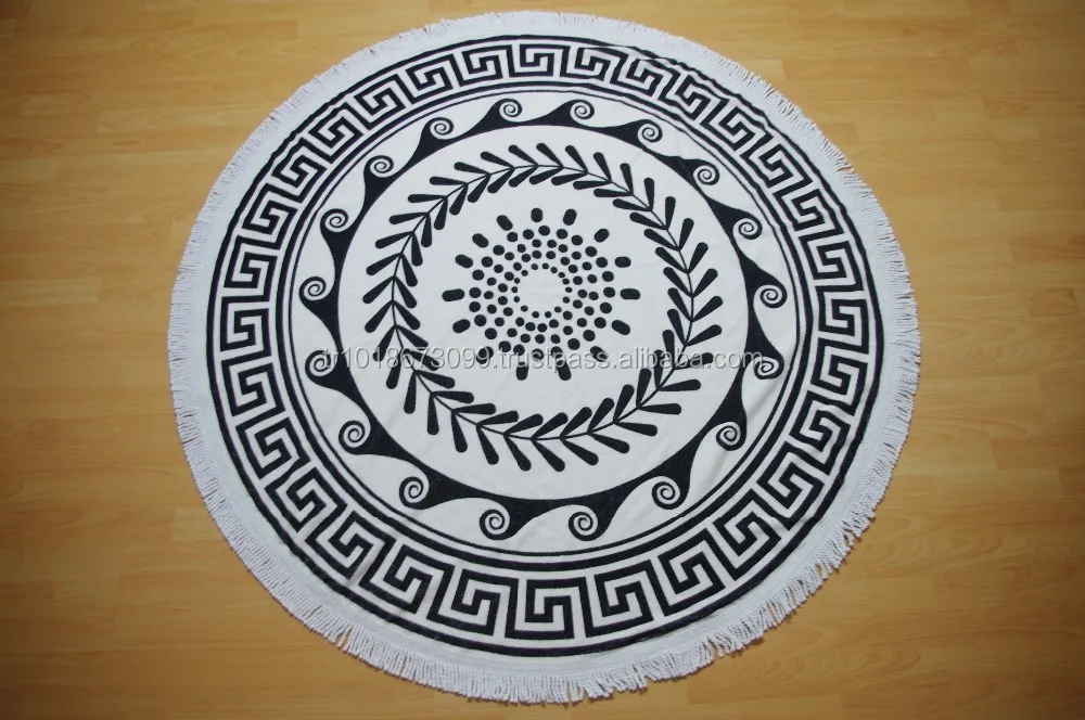 Шестиугольные или Восьмиугольные пляжные полотенца с кисточками круглый пляж люди австралийская коллекция RBT