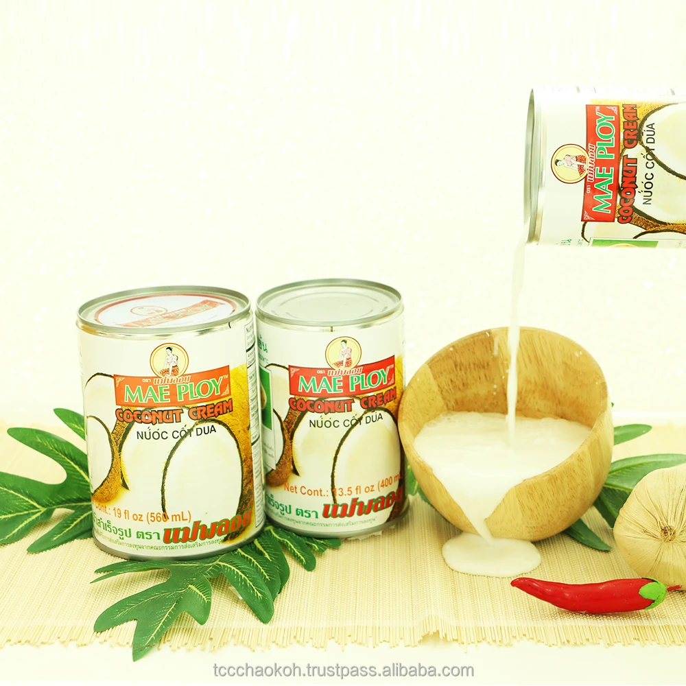 MAE PLOY Canned Coconut Milk (20% Fat) 560 ml
