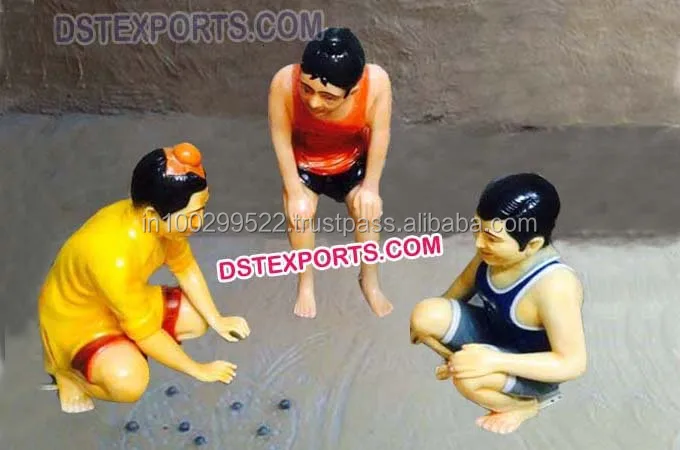 Punjabi Lady With Charkha Statues  Punjabi Woman Running A Weaving Machine Indian Wedding Statue for Entrance Decoration